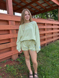 Blueberry & Lemon Lounge Top