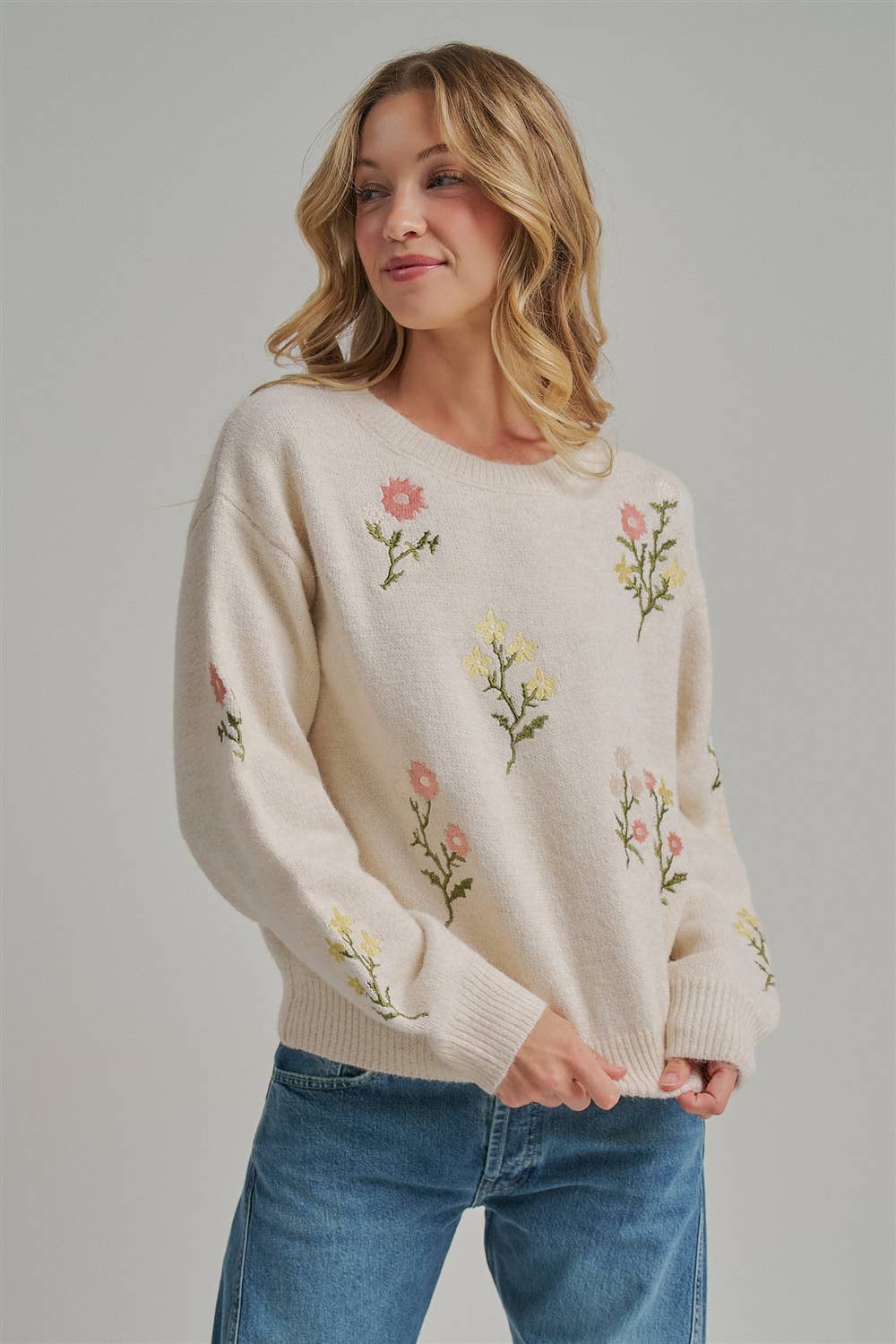 Harvest Petals Sweater