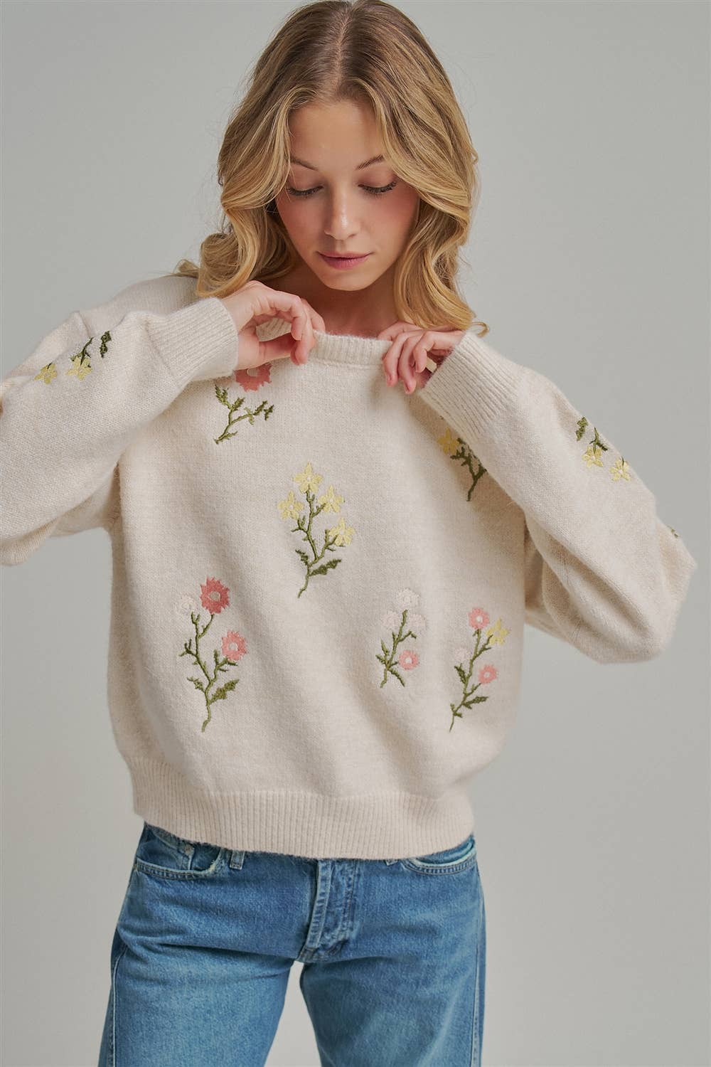 Harvest Petals Sweater