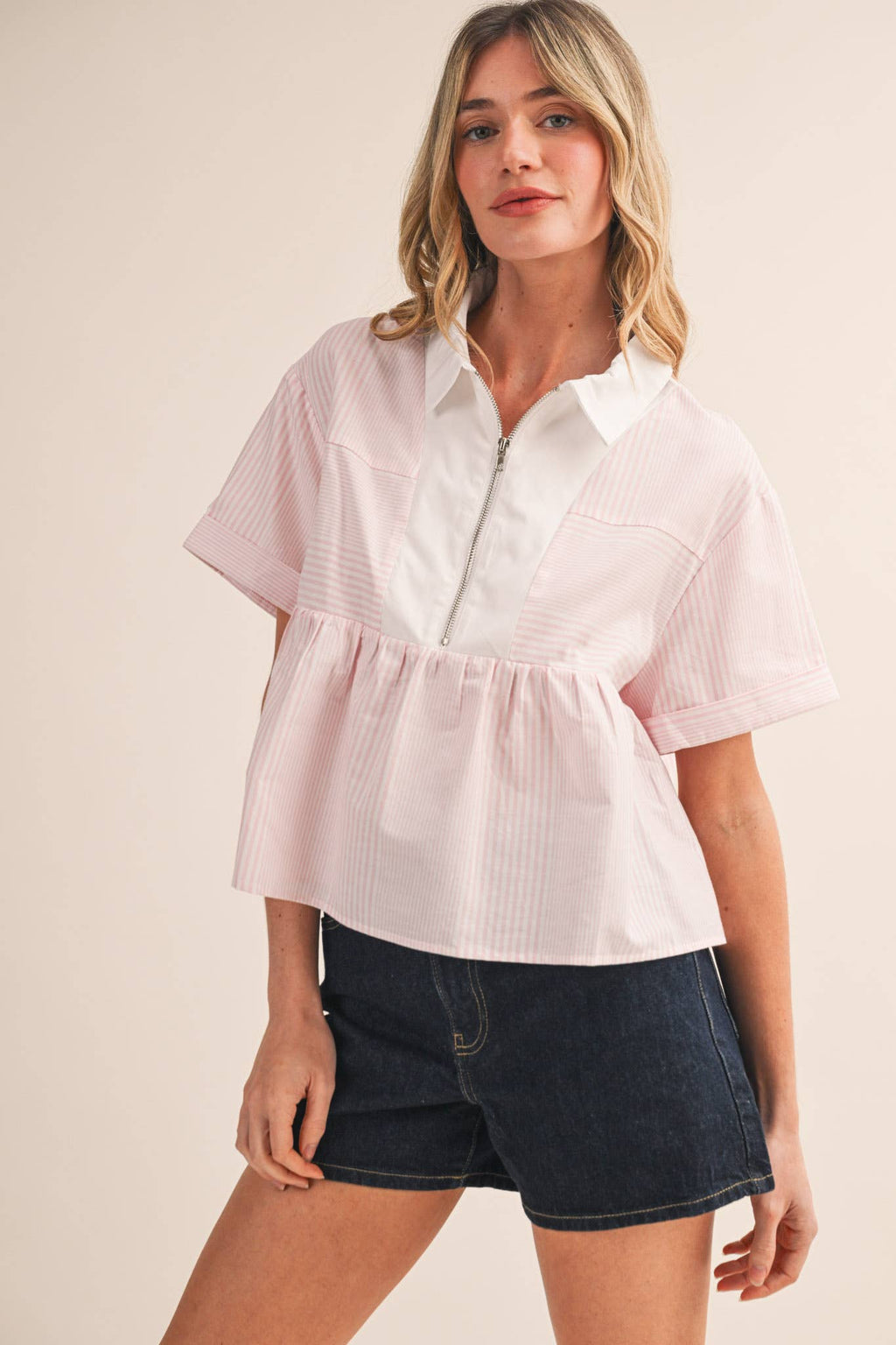 Pink Peony Top