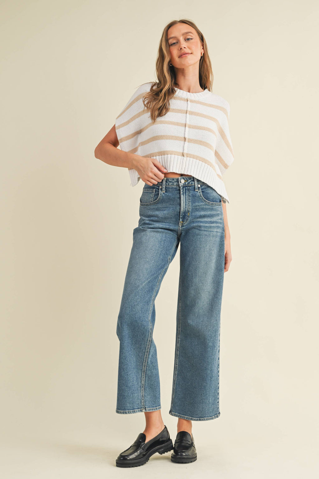 Almond Breeze Sweater Top