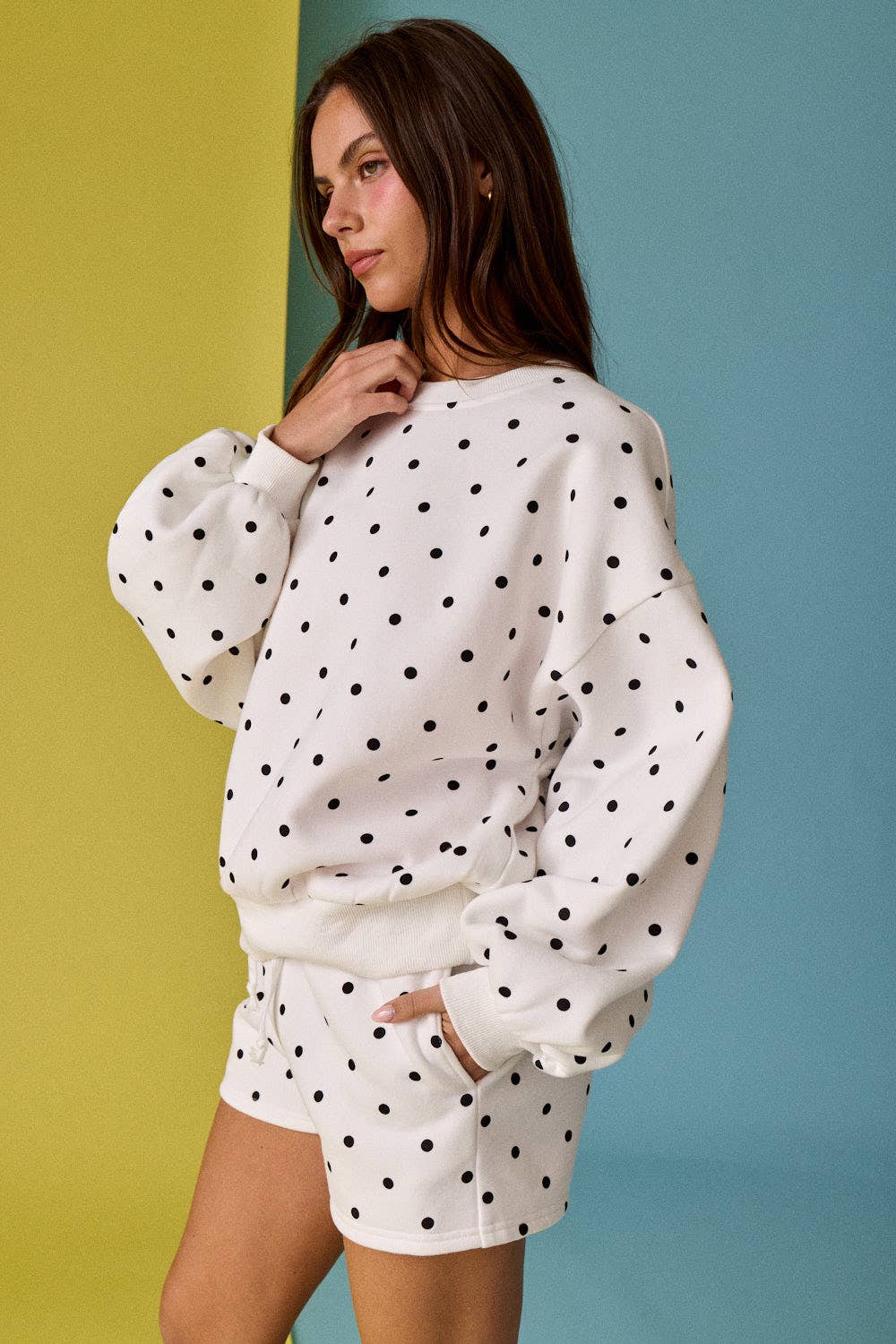 Pretty & Polka Dot Fleece Set