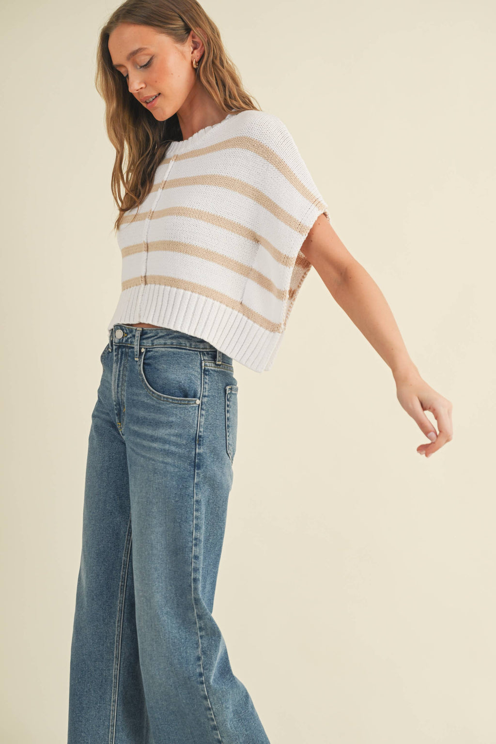 Almond Breeze Sweater Top