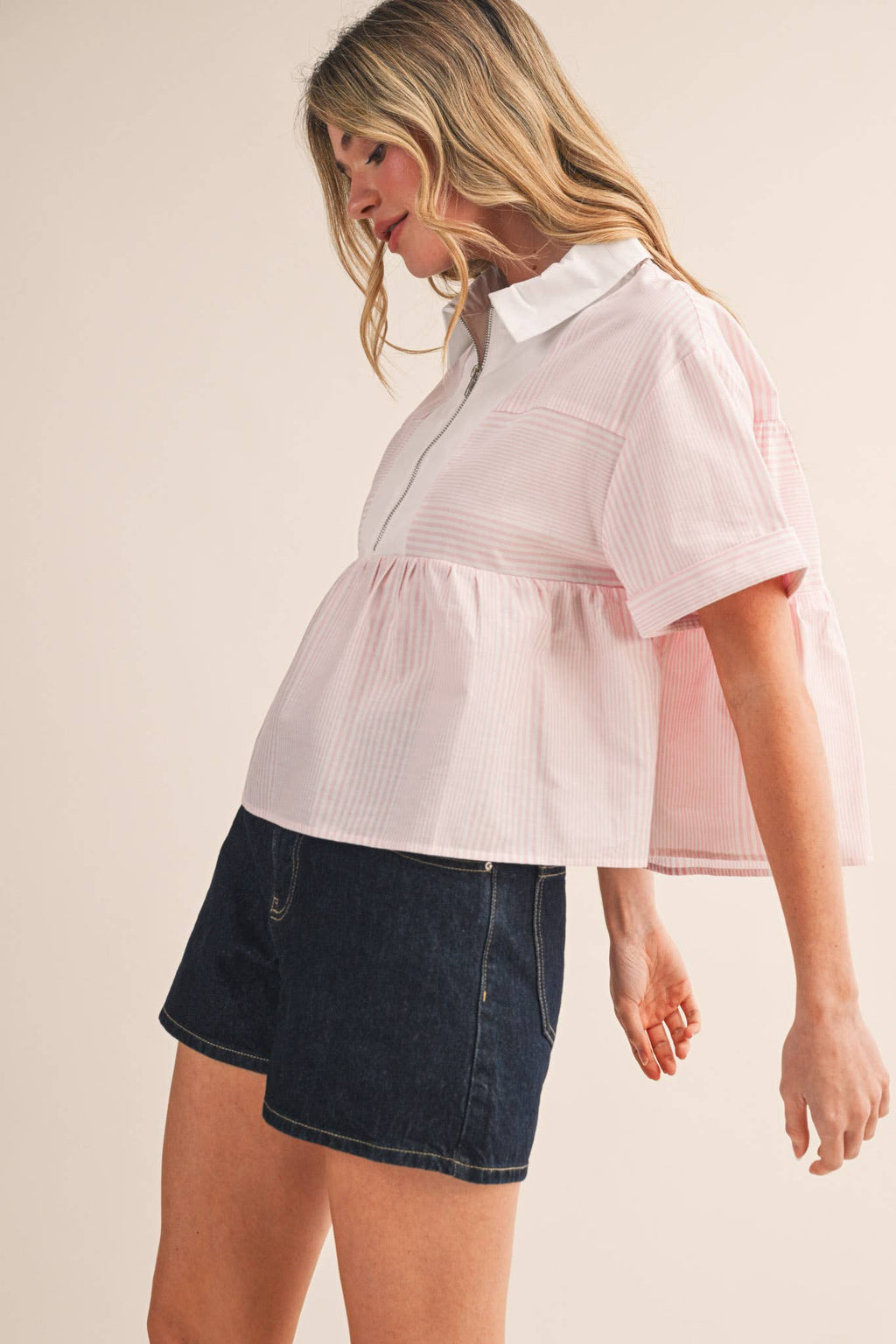 Pink Peony Top