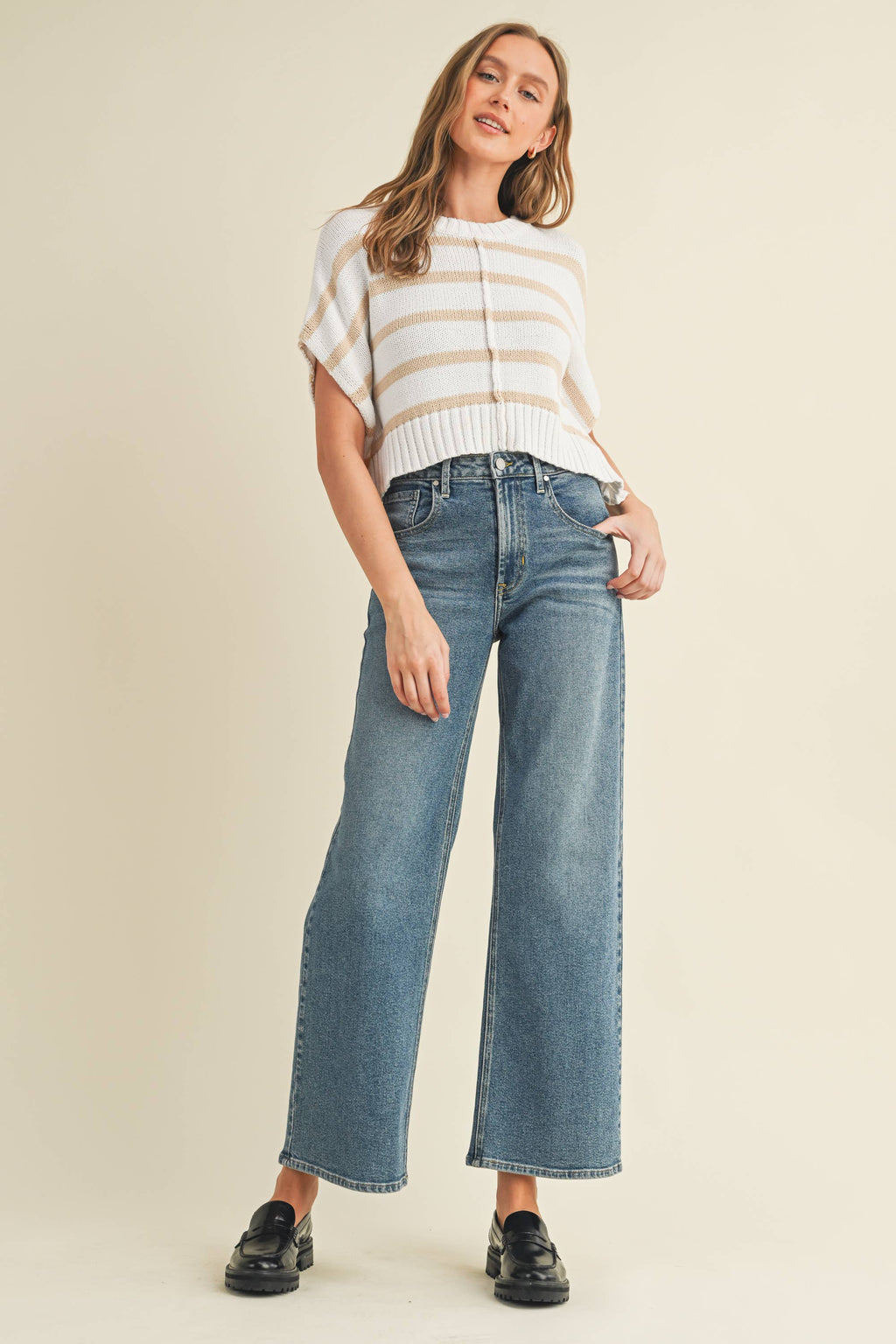 Almond Breeze Sweater Top