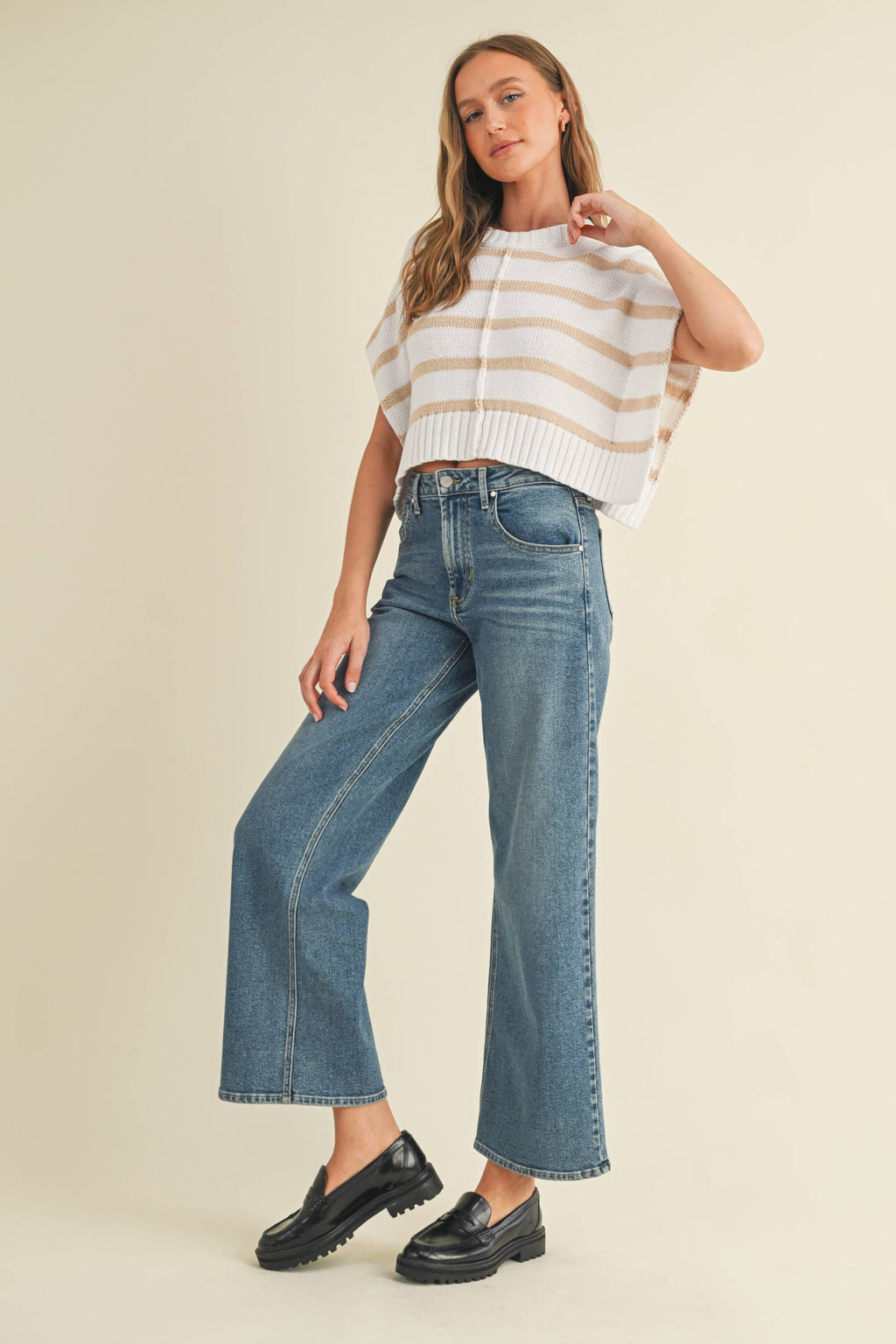 Almond Breeze Sweater Top