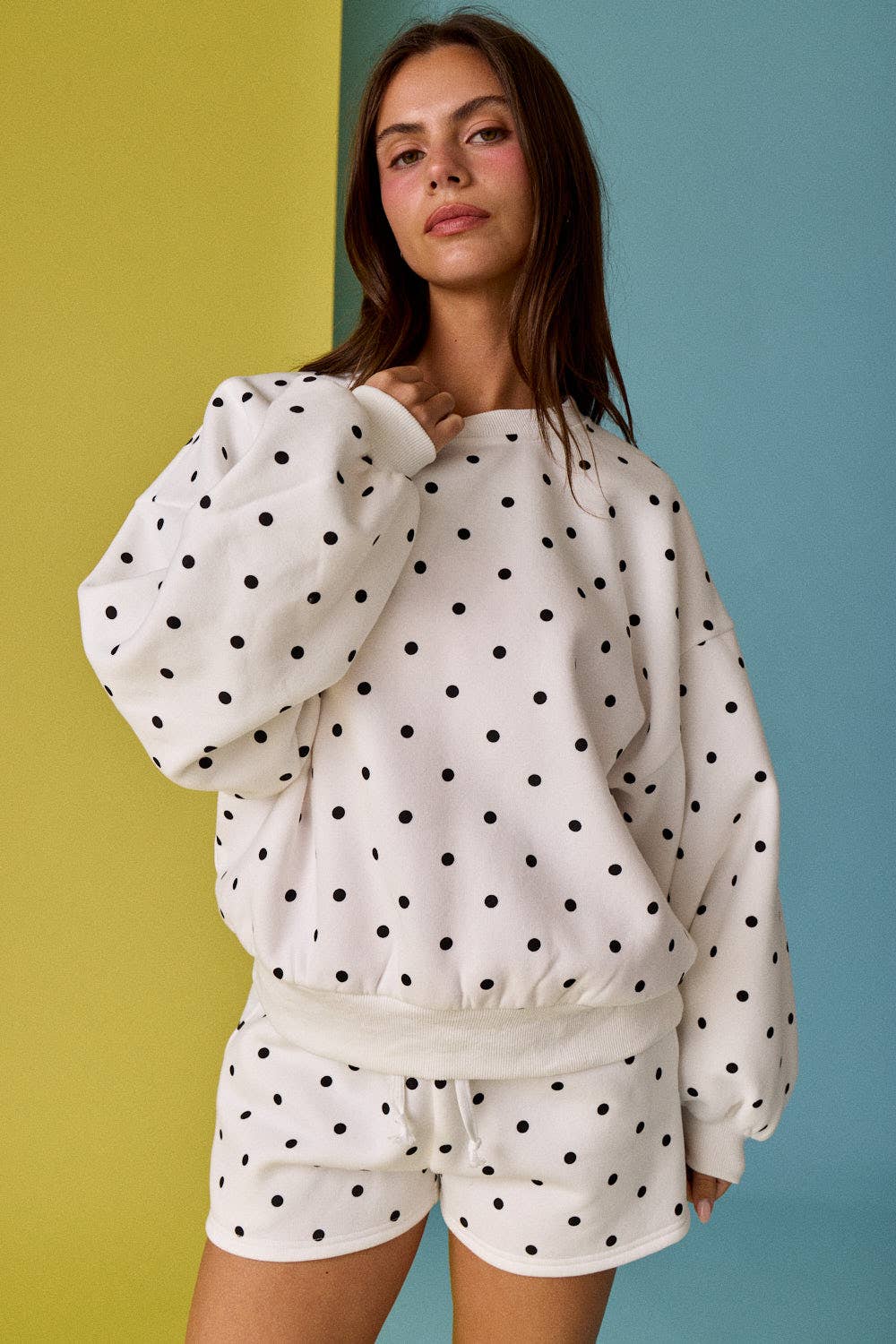 Pretty & Polka Dot Fleece Set
