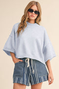 Bluebell Mock Neck