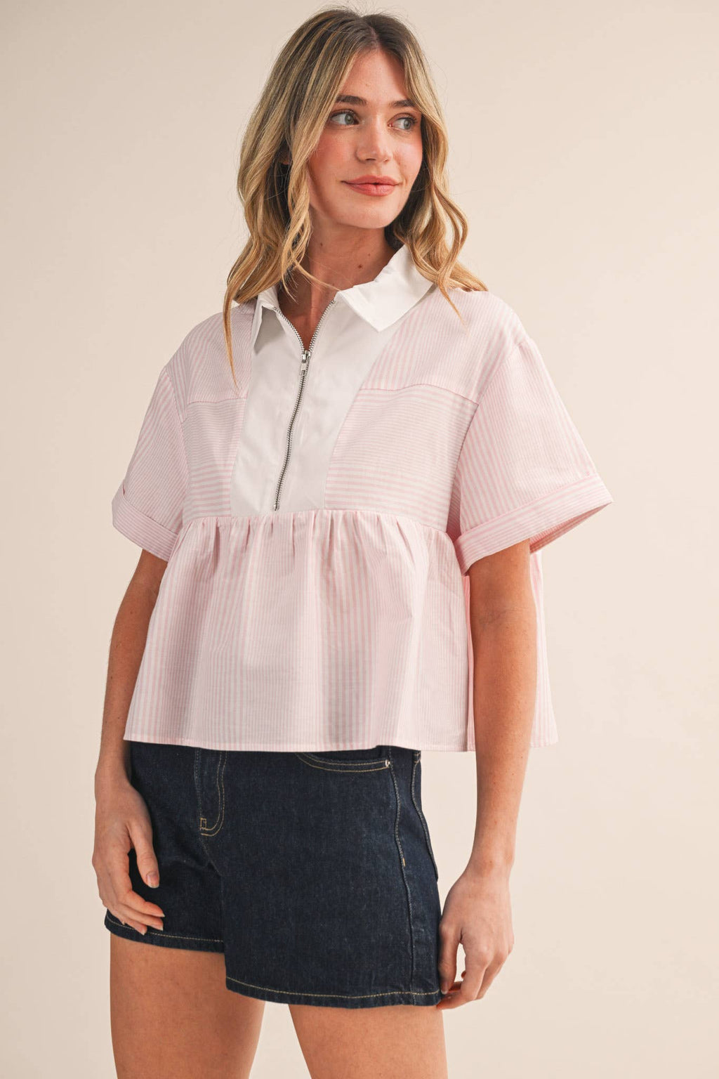 Pink Peony Top