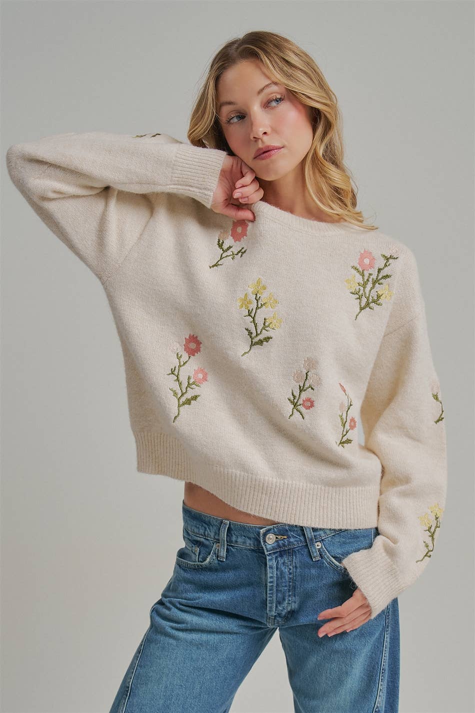 Harvest Petals Sweater