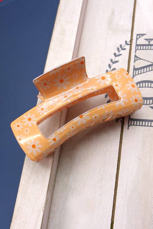 Tennessee Orange Claw Clip