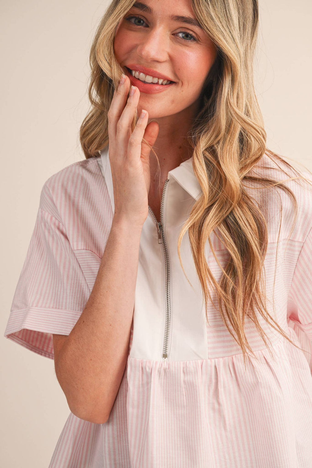 Pink Peony Top