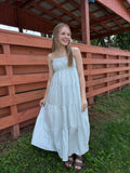 Cornflower Striped Maxi