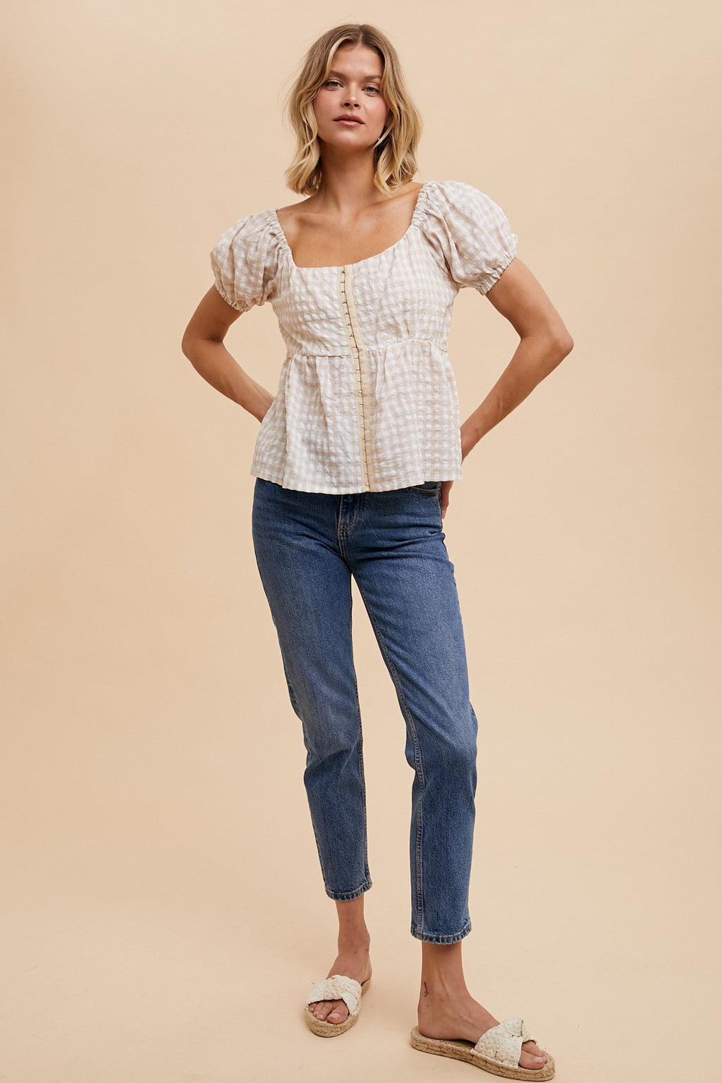 Caroline Babydoll Blouse
