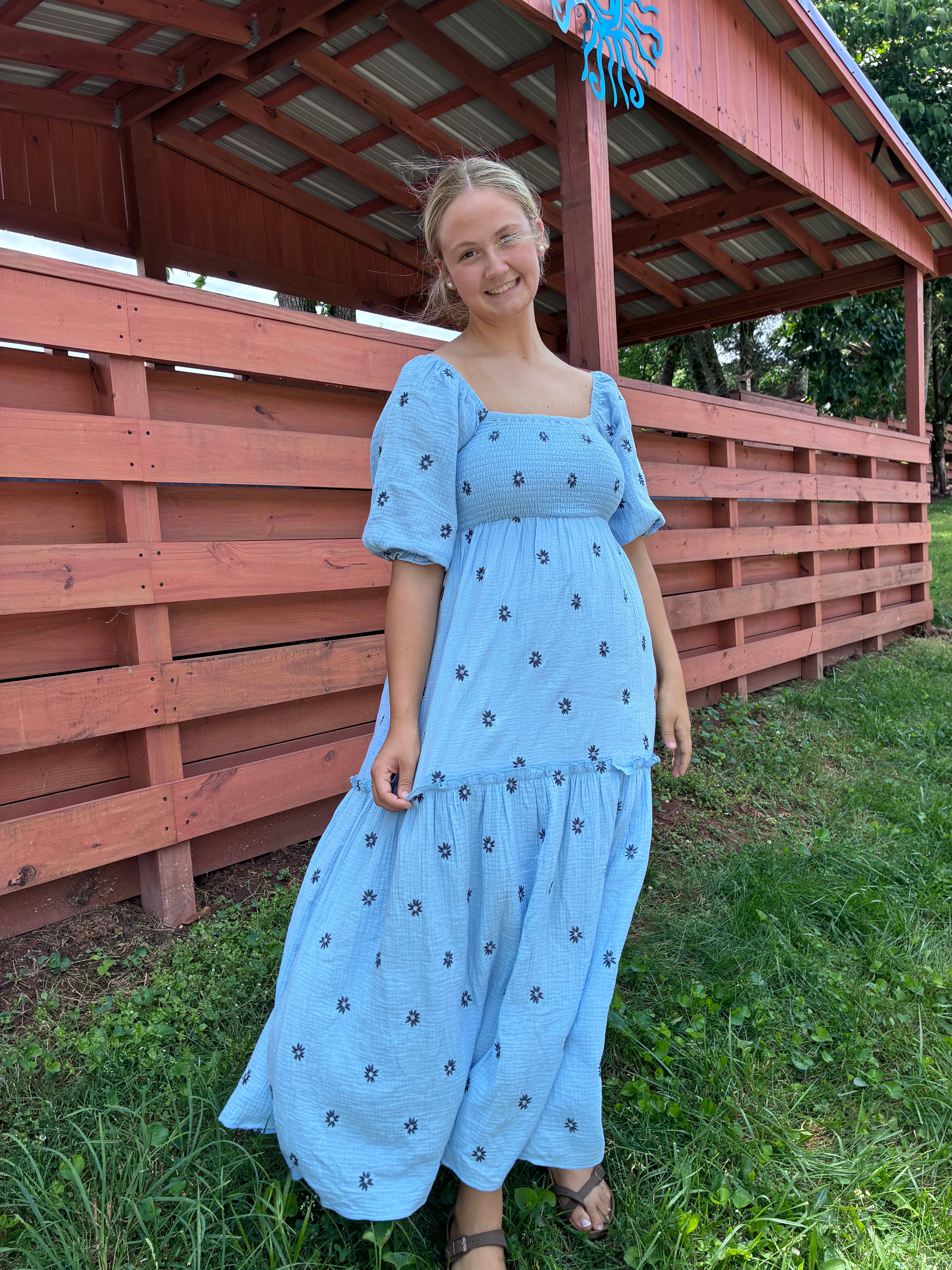 Berry Blossom Meadows Maxi