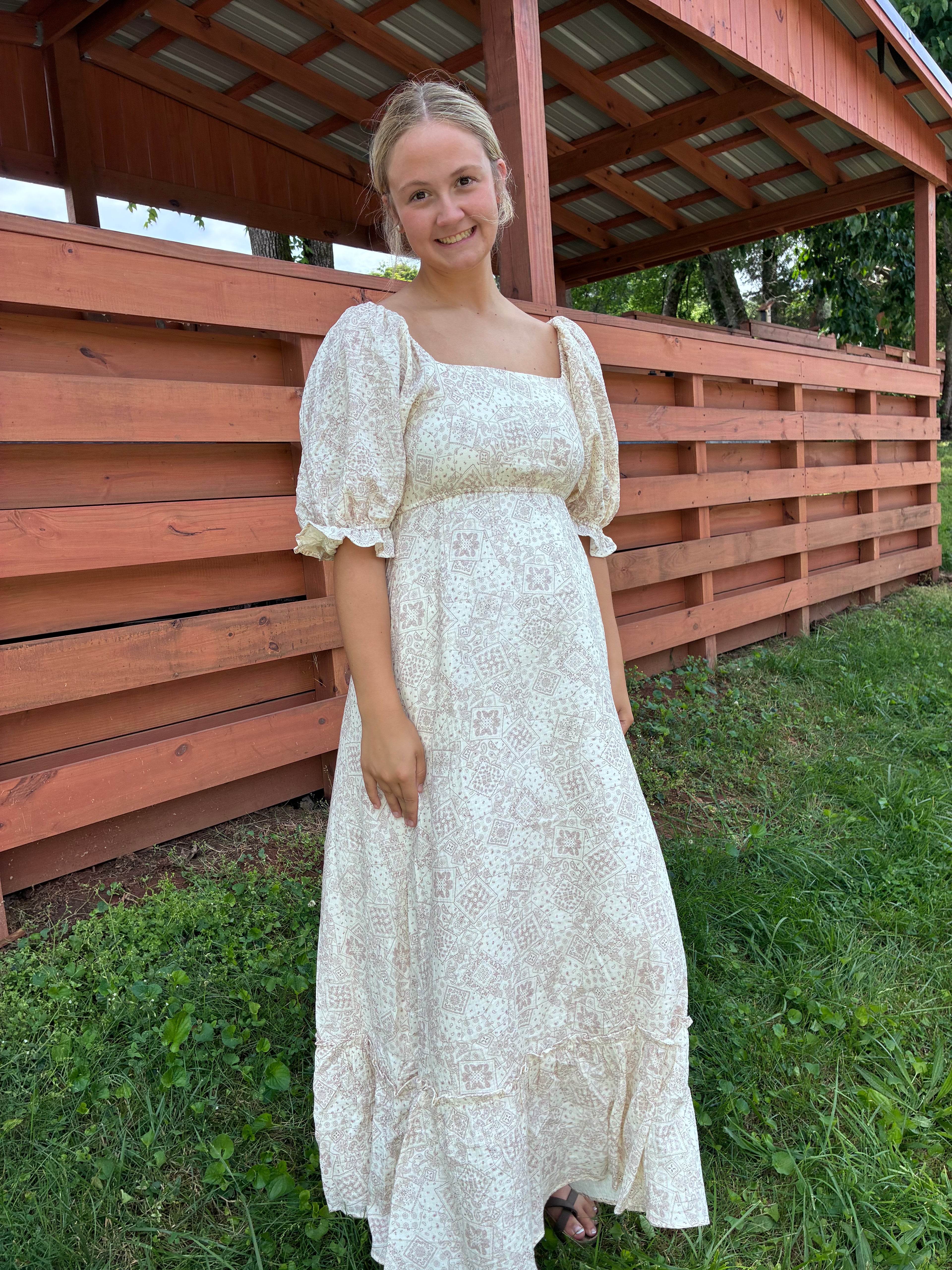 Paisley Nights Maxi Dress