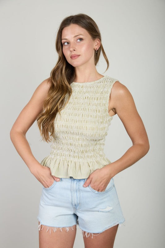 Sprouting Sage Blouse