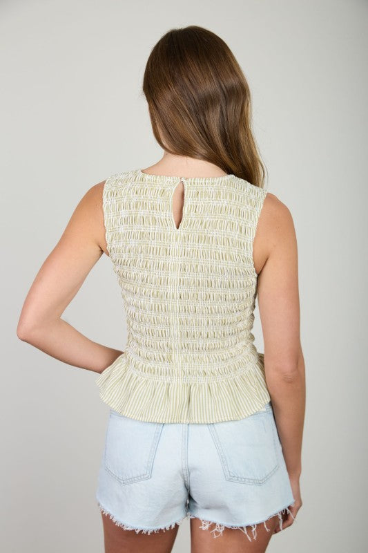 Sprouting Sage Blouse