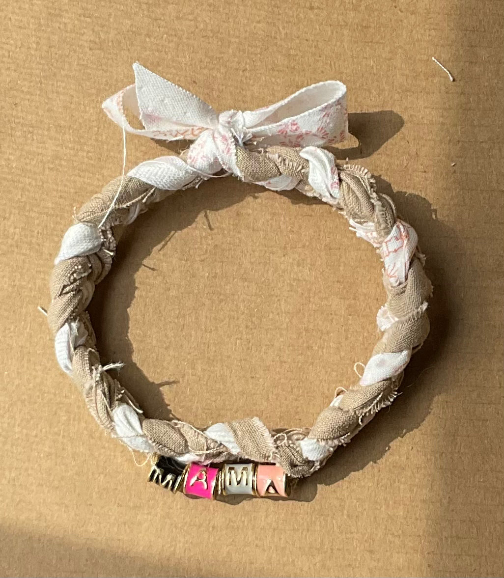 Charm Fabric Bracelets