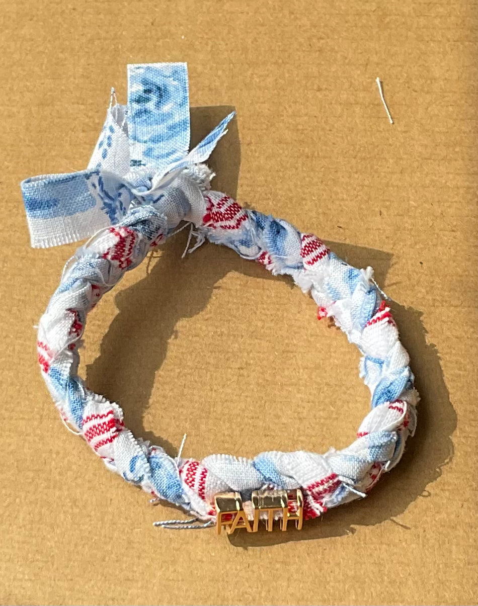 Charm Fabric Bracelets