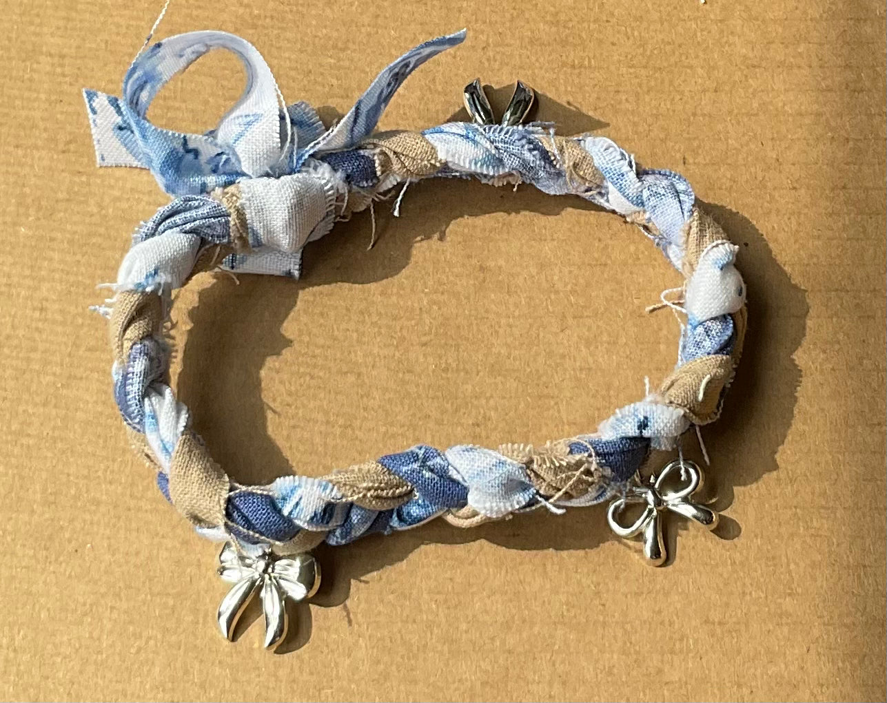 Charm Fabric Bracelets