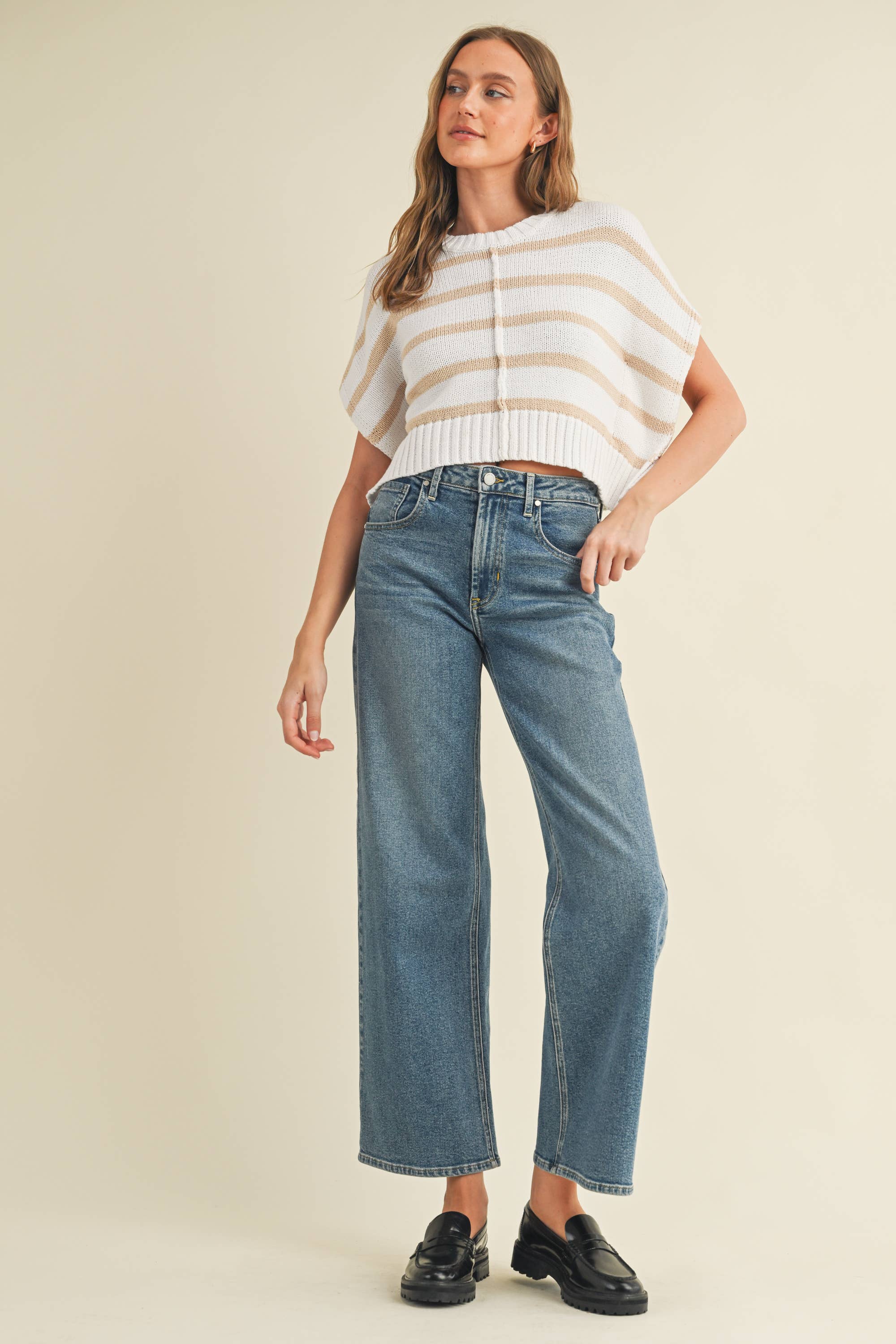 Almond Breeze Sweater Top