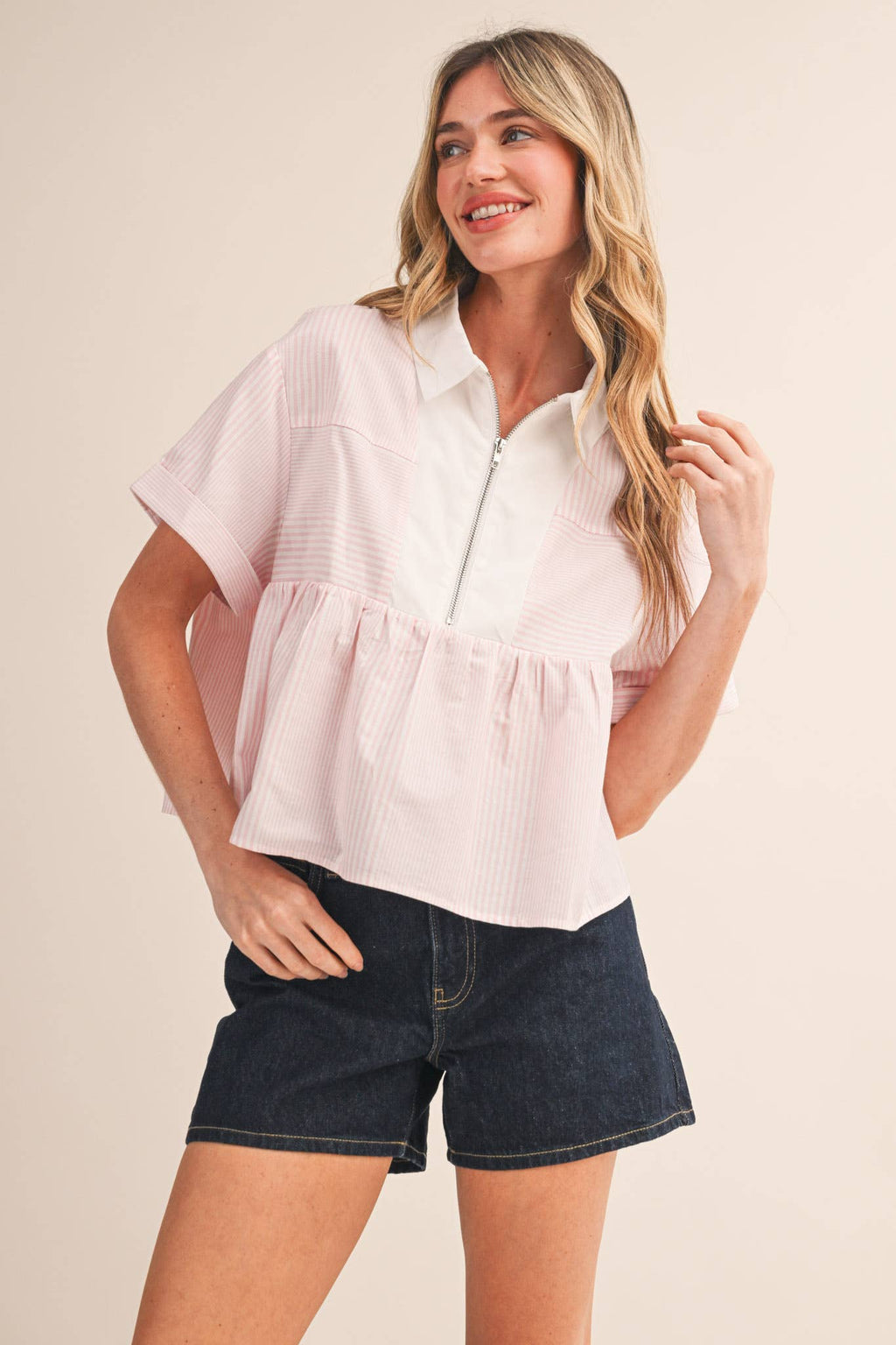 Pink Peony Top