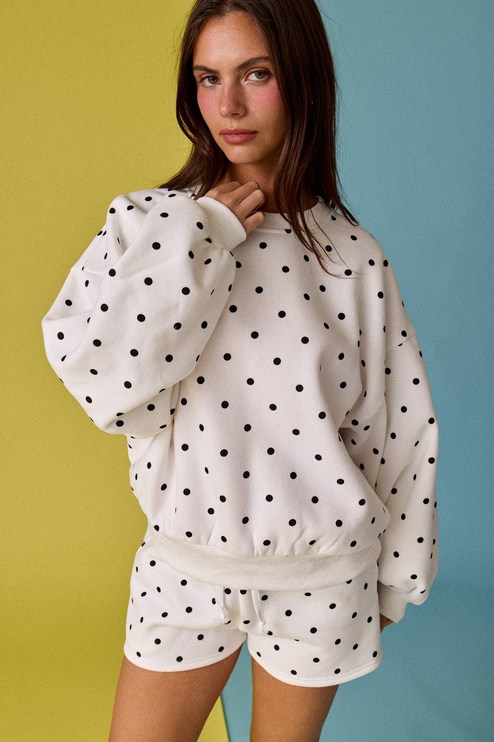 Pretty & Polka Dot Fleece Set