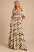 Dotted Lily Maxi Dress