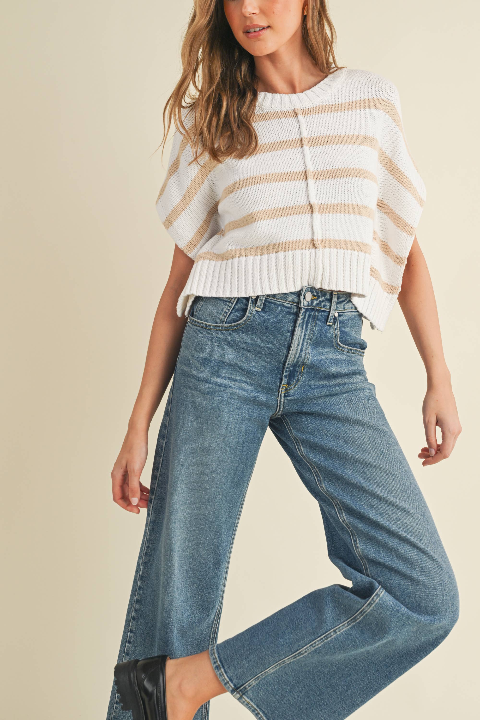Almond Breeze Sweater Top