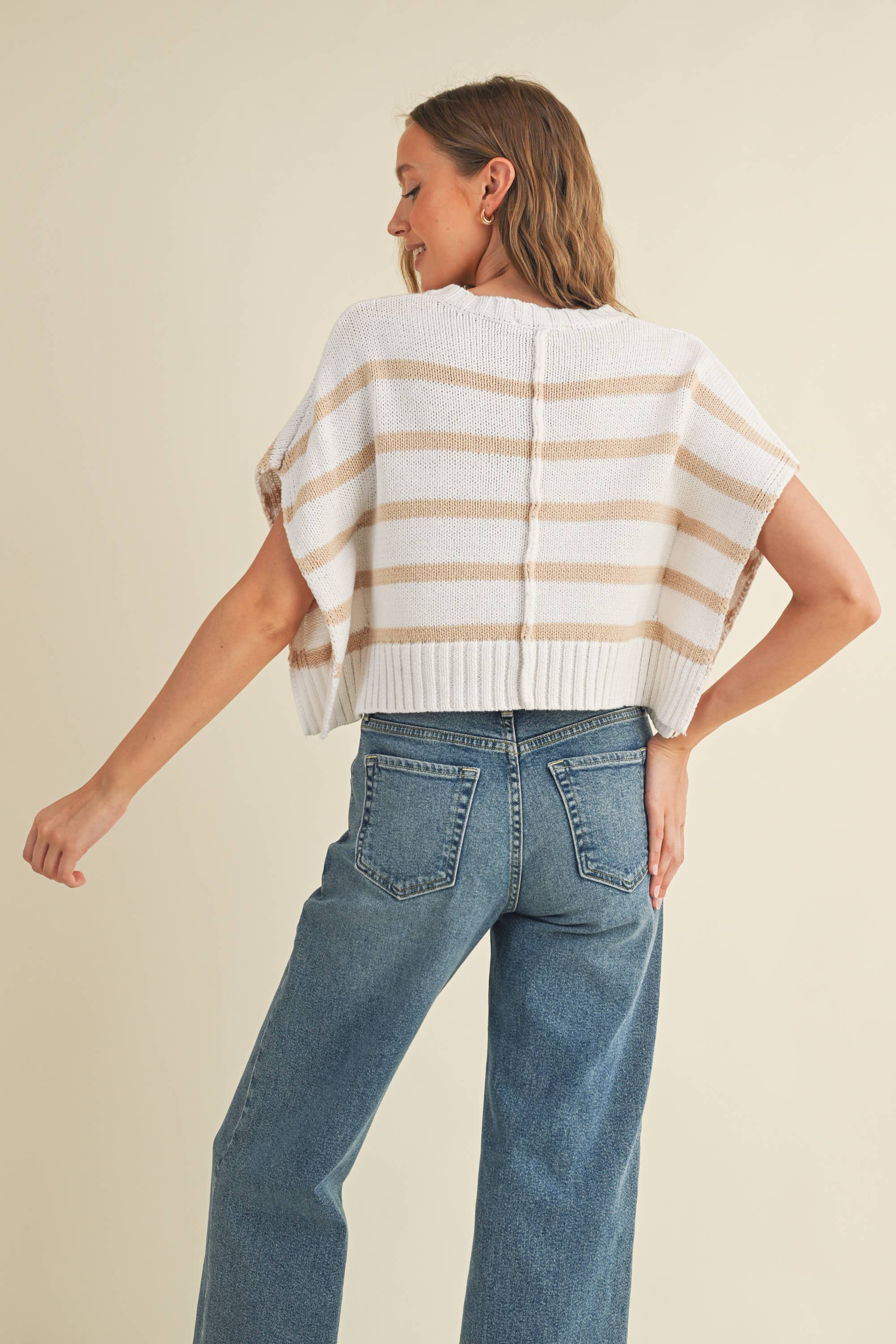 Almond Breeze Sweater Top