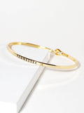 Tennessee Engraved Bangle Bracelet (Gold)