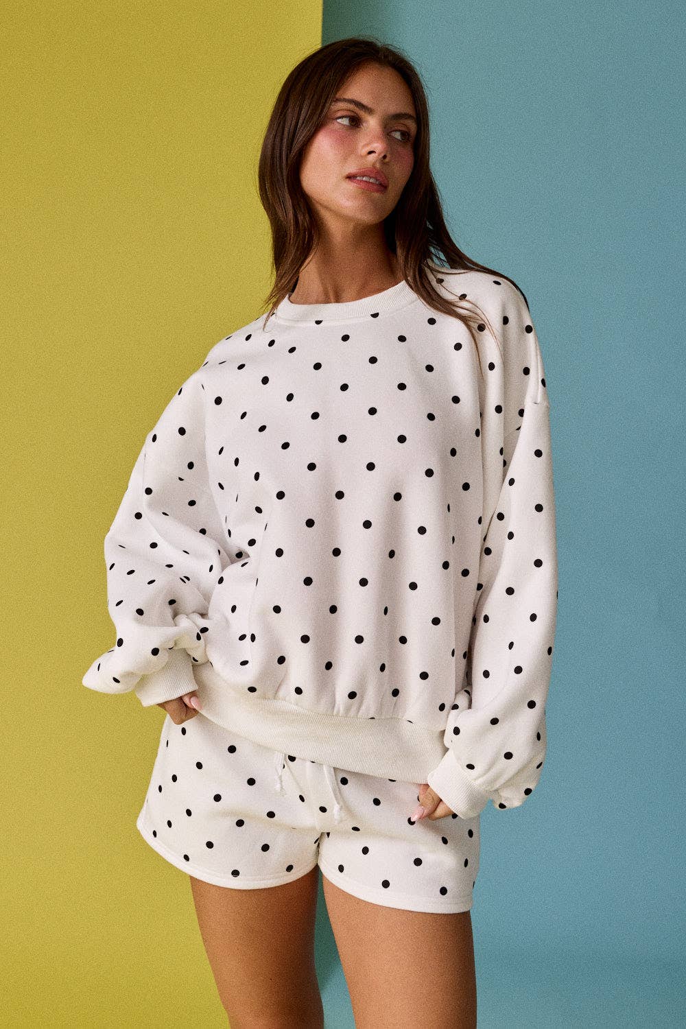 Pretty & Polka Dot Fleece Set