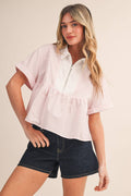Pink Peony Top