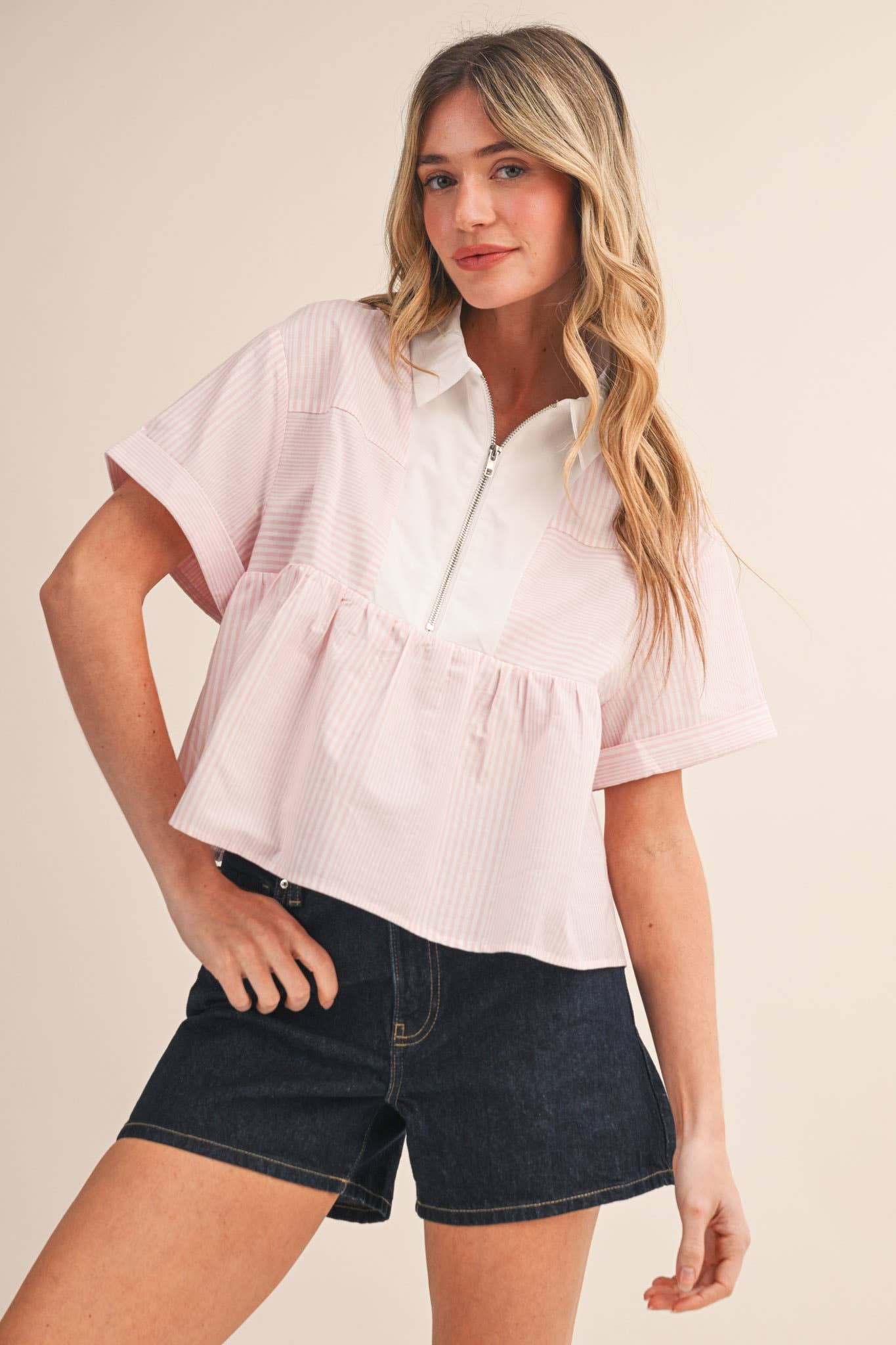 Pink Peony Top