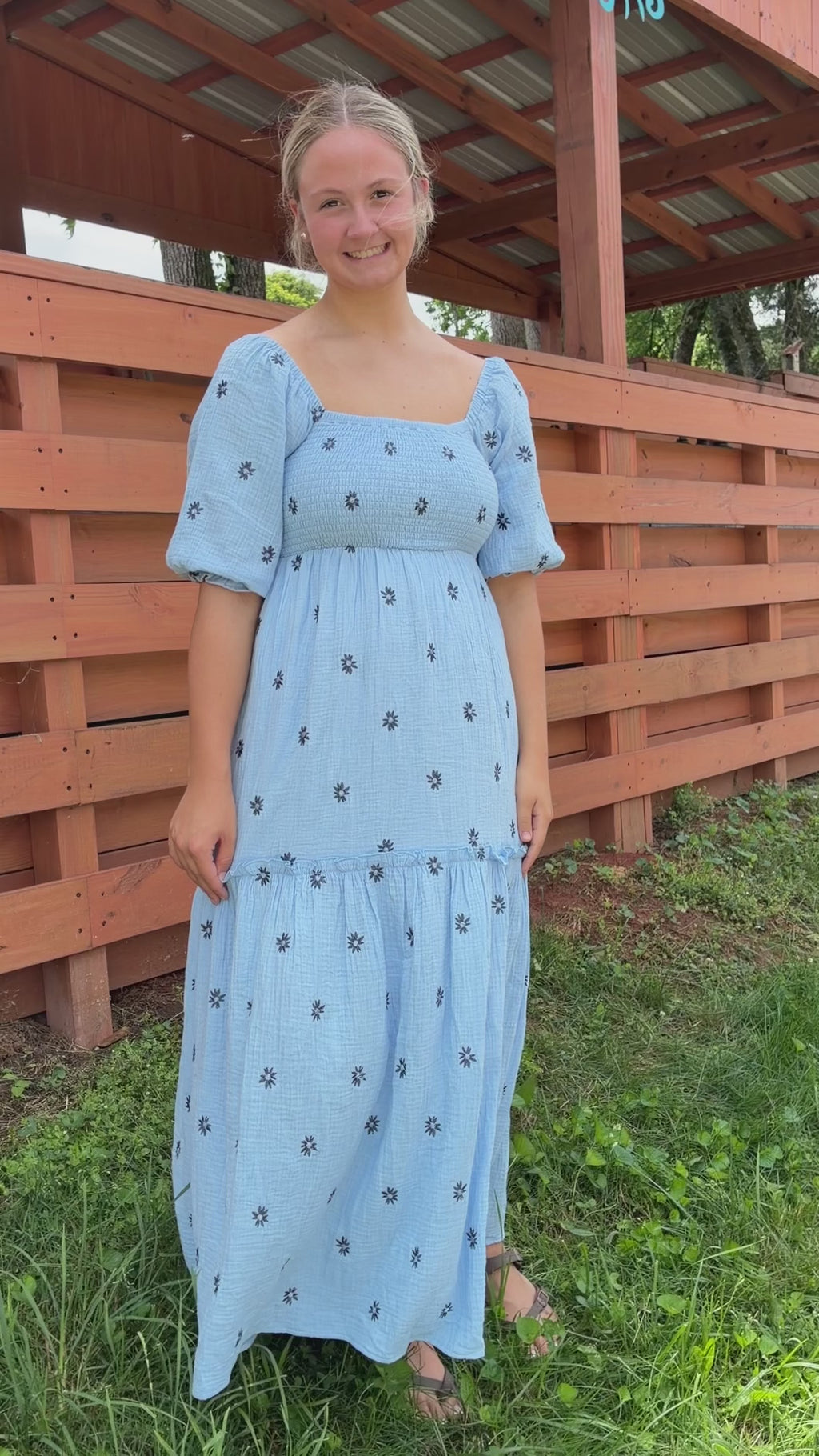 Berry Blossom Meadows Maxi