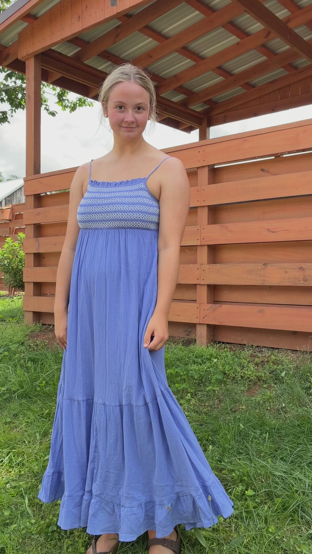 Blueberry Breeze Maxi